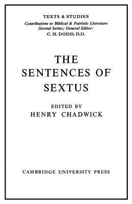 The Sentences of Sextus - cover