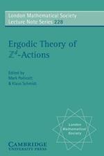 Ergodic Theory and Zd Actions