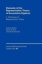 Elements of the Representation Theory of Associative Algebras: Volume 1: Techniques of Representation Theory