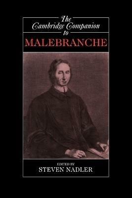 The Cambridge Companion to Malebranche - cover