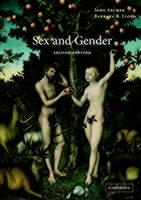 Sex and Gender - John Archer,Barbara Lloyd - cover