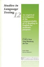 An Empirical Investigation of the Componentiality of L2 Reading in English for Academic Purposes