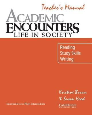 Academic Listening Encounters Teacher's manual: Listening, Note Taking, and Discussion - Kristine Brown,Susan Hood - cover