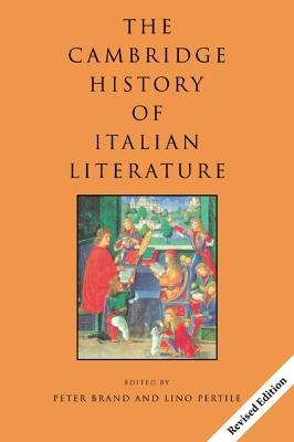 The Cambridge History of Italian Literature - cover