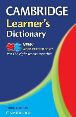 Cambridge learner's dictionary. Intermediate to upper intermediate - copertina