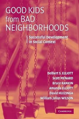 Good Kids from Bad Neighborhoods: Successful Development in Social Context - Delbert S. Elliott,Scott Menard,Bruce Rankin - cover