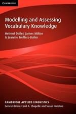 Modelling and Assessing Vocabulary Knowledge