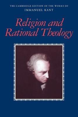 Religion and Rational Theology - Immanuel Kant - cover