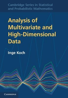 Analysis of Multivariate and High-Dimensional Data - Inge Koch - cover