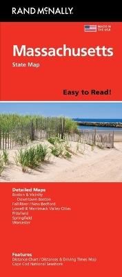 Rand McNally Easy to Read: Massachusetts State Map - Rand McNally - cover