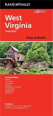 Rand McNally Easy to Read: West Virginia State Map - Rand McNally - cover