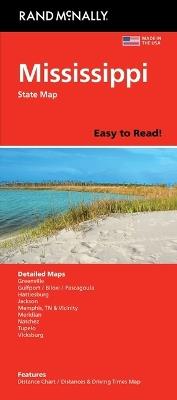 Rand McNally Easy to Read: Mississippi State Map - Rand McNally - cover