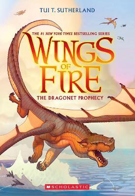 Wings of Fire: The Dragonet Prophecy (b&w) - Tui T. Sutherland - cover