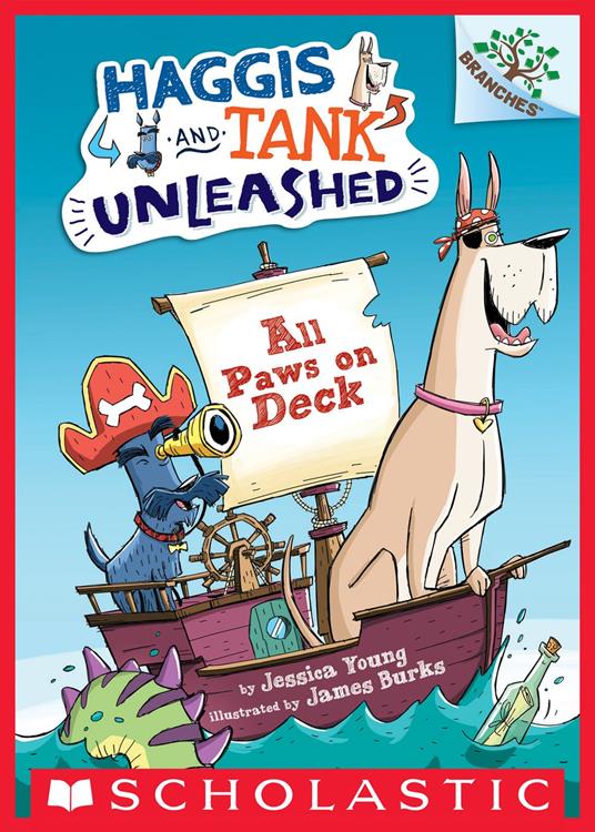 All Paws on Deck: A Branches Book (Haggis and Tank Unleashed #1) - Jessica Young,James Burks - ebook