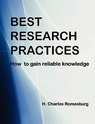 Best Research Practices - H Charles Romesburg - cover