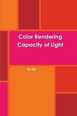 Color Rendering Capacity of Light