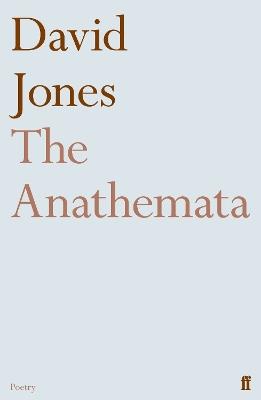 The Anathemata - David Jones - cover