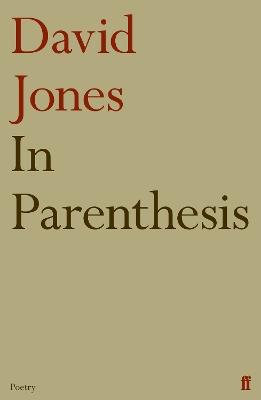 In Parenthesis - David Jones - cover