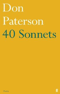 40 Sonnets - Don Paterson - cover