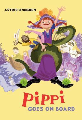 Pippi Goes on Board - Astrid Lindgren - cover