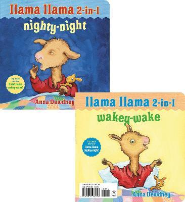 Llama Llama 2-in-1: Wakey-Wake/Nighty-Night - Anna Dewdney - cover