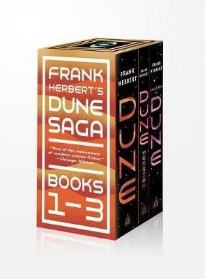 Frank Herbert's Dune Saga 3-Book Boxed Set: Dune, Dune Messiah, and Children of Dune - Frank Herbert - cover