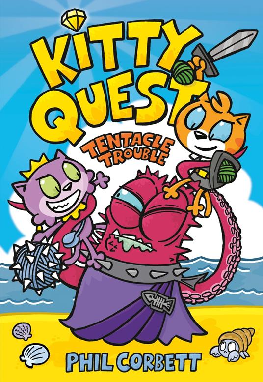 Kitty Quest: Tentacle Trouble: A Graphic Novel - Phil Corbett - ebook