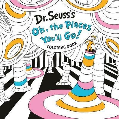 Dr. Seuss's Oh, the Places You'll Go! Coloring Book - Dr. Seuss - cover