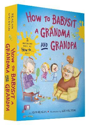 How to Babysit a Grandma and Grandpa Board Book Boxed Set - Jean Reagan - cover