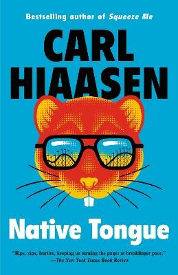 Native Tongue - Carl Hiaasen - cover