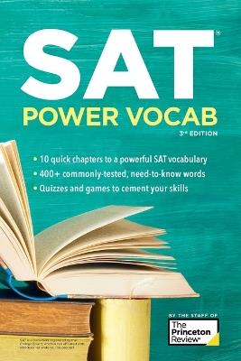 SAT Power Vocab, 3rd Edition: A Complete Guide to Vocabulary Skills and Strategies for the SAT - The Princeton Review - cover
