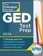 Princeton Review GED Test Prep, 2024