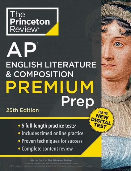 Princeton Review AP English Literature & Composition Premium Prep, 25th Edition