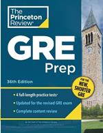 Princeton Review GRE Prep, 36th Edition: 4 Practice Tests + Review & Techniques + Online Features