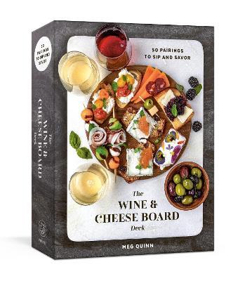 The Wine and Cheese Board Deck: 50 Pairings to Sip and Savor: Cards - Meg Quinn,Jennifer Fiedler - cover