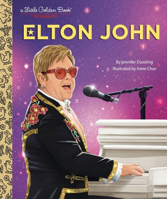 Elton John: A Little Golden Book Biography - Jennifer Dussling,Irene Chan - ebook