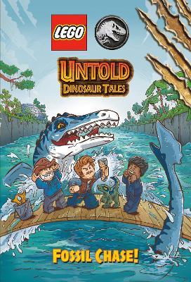 Untold Dinosaur Tales #3: Fossil Chase! (LEGO Jurassic World) - Random House - cover