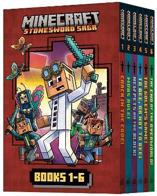 Minecraft Stonesword Saga Chapter Book Boxed Set (Minecraft Stonesword Saga) - Nick Eliopulos - cover