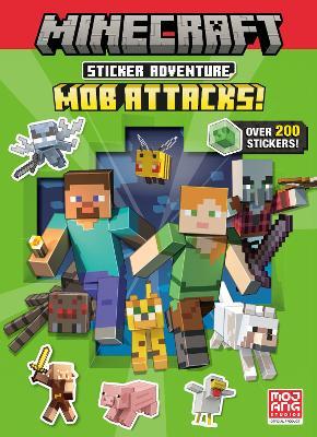 Minecraft Sticker Adventure: Mob Attacks! (Minecraft) - Random House - cover