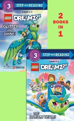 The Dream Team!/Glitter and Shine! (LEGO DREAMZzz) - Random House - cover