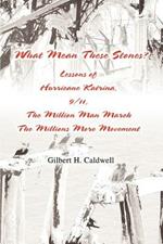 What Mean These Stones?: Lessons of Hurricane Katrina, 9/11, The Million Man March The Millions More Movement