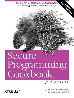Secure Programming Cookbook for C & C++ - John Viega - cover