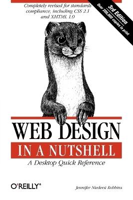 Web Design in a Nutshell: A Desktop Quick Reference - Jennifer Niederst Robbins - cover