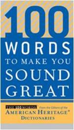 100 Words to Make You Sound Great