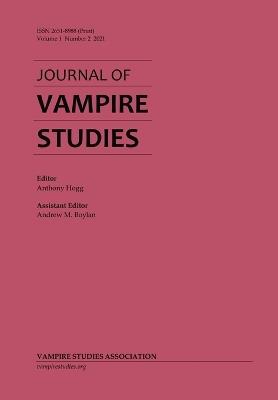 Journal of Vampire Studies: Vol. 1, No. 2 (2021) - cover