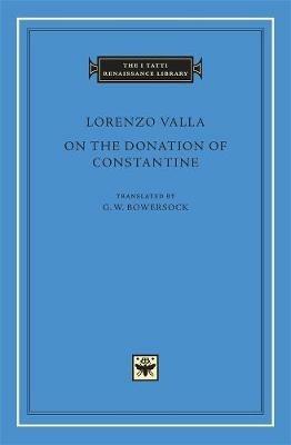 On the Donation of Constantine - Lorenzo Valla - cover