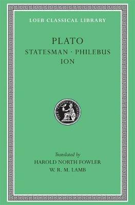 Statesman. Philebus. Ion - Plato - cover