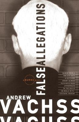 False Allegations: A Burke Novel - Andrew Vachss - cover