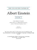 The Collected Papers of Albert Einstein, Volume 17 (Translation Supplement): The Berlin Years: Writings and Correspondence, June 1929–November 1930