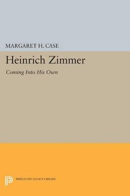 Heinrich Zimmer: Coming into His Own - cover